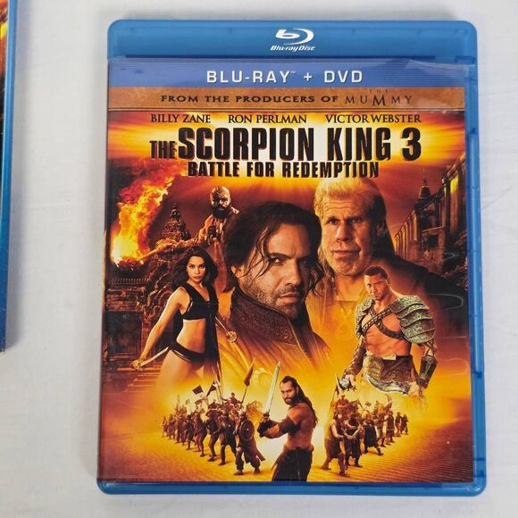 Scorpion King 3 Blu-ray, action adventure movie, Ron Perlman, Billy Zane, fantas - Picture 3 of 5